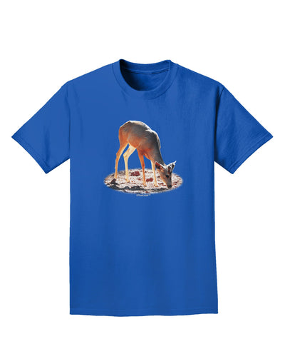 Little Buck Cutout Adult Dark T-Shirt-Mens T-Shirt-TooLoud-Royal-Blue-Small-Davson Sales