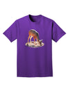 Little Buck Cutout Adult Dark T-Shirt-Mens T-Shirt-TooLoud-Purple-Small-Davson Sales