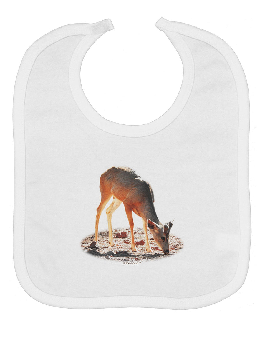 Little Buck Cutout Baby Bib