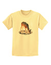 Little Buck Cutout Childrens T-Shirt-Childrens T-Shirt-TooLoud-Daffodil-Yellow-X-Small-Davson Sales