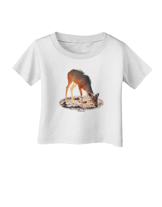 Little Buck Cutout Infant T-Shirt-Infant T-Shirt-TooLoud-White-06-Months-Davson Sales