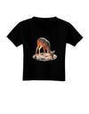 Little Buck Cutout Toddler T-Shirt Dark-Toddler T-Shirt-TooLoud-Black-2T-Davson Sales