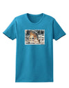 Little Buck Womens Dark T-Shirt-TooLoud-Turquoise-X-Small-Davson Sales