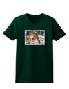 Little Buck Womens Dark T-Shirt-TooLoud-Forest-Green-Small-Davson Sales