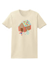 Little Gingerbread House Design #1 Womens T-Shirt by TooLoud-Womens T-Shirt-TooLoud-Natural-X-Small-Davson Sales