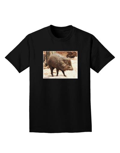 Little Javelina Adult Dark T-Shirt-Mens T-Shirt-TooLoud-Black-Small-Davson Sales