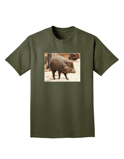 Little Javelina Adult Dark T-Shirt-Mens T-Shirt-TooLoud-Military-Green-Small-Davson Sales