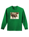 Little Javelina Adult Long Sleeve Dark T-Shirt-TooLoud-Kelly-Green-Small-Davson Sales