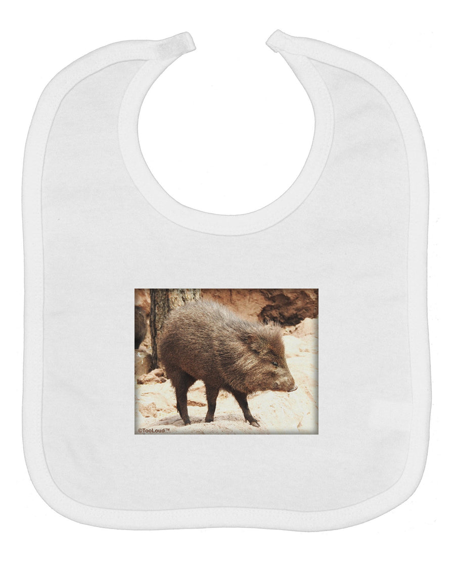 Little Javelina Baby Bib