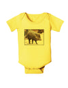 Little Javelina Baby Romper Bodysuit-Baby Romper-TooLoud-Yellow-06-Months-Davson Sales