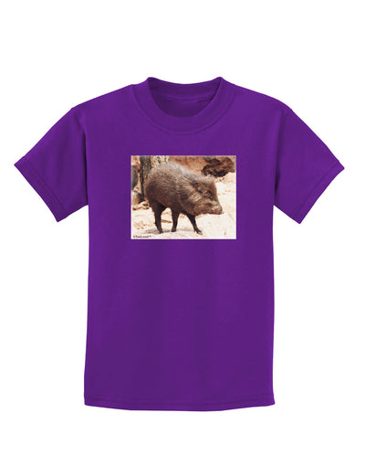 Little Javelina Childrens Dark T-Shirt-Childrens T-Shirt-TooLoud-Purple-X-Small-Davson Sales