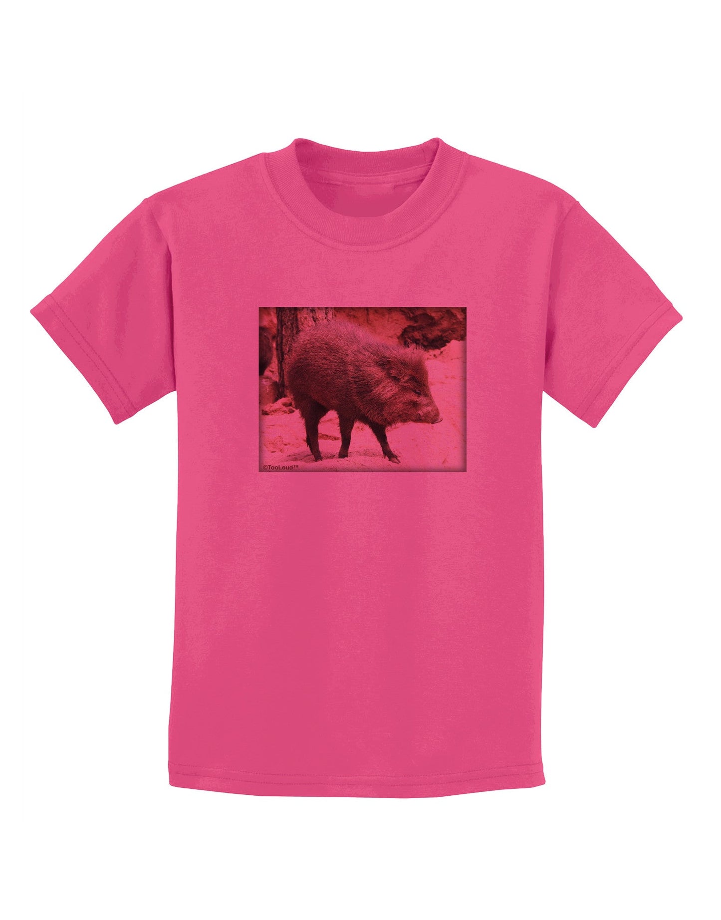 Little Javelina Childrens T-Shirt-Childrens T-Shirt-TooLoud-Sangria-X-Small-Davson Sales