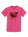 Little Javelina Childrens T-Shirt-Childrens T-Shirt-TooLoud-Sangria-X-Small-Davson Sales