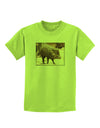 Little Javelina Childrens T-Shirt-Childrens T-Shirt-TooLoud-Lime-Green-X-Small-Davson Sales