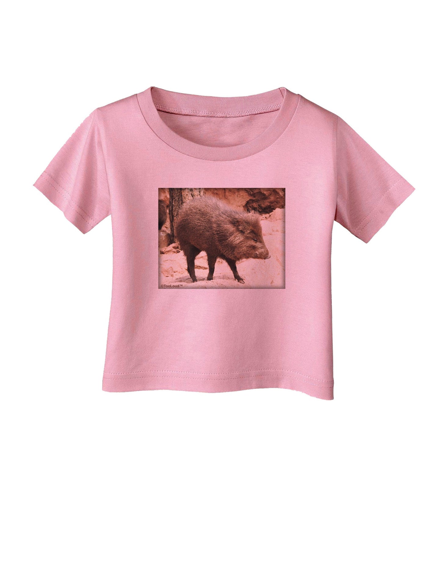 Little Javelina Infant T-Shirt-Infant T-Shirt-TooLoud-Candy-Pink-06-Months-Davson Sales