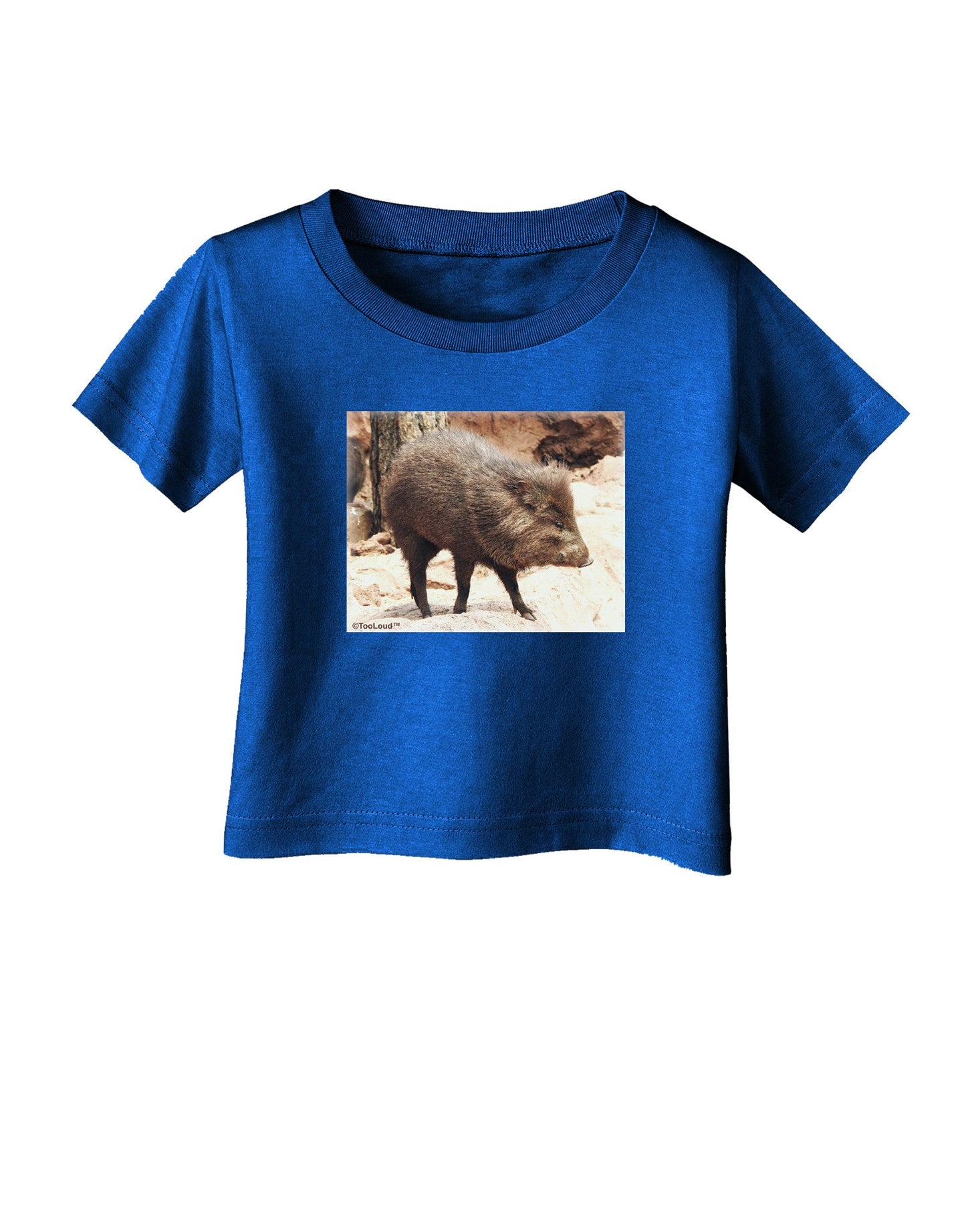 Little Javelina Infant T-Shirt Dark-Infant T-Shirt-TooLoud-Royal-Blue-06-Months-Davson Sales