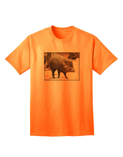 Little Javelina Premium Adult T-Shirt Collection-Mens T-shirts-TooLoud-Neon-Orange-Small-Davson Sales