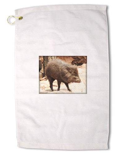 Little Javelina Premium Cotton Golf Towel - 16 x 25 inch-Golf Towel-TooLoud-16x25"-Davson Sales