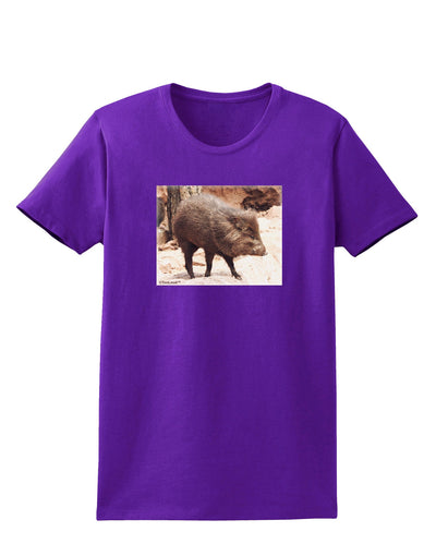 Little Javelina Womens Dark T-Shirt-TooLoud-Purple-X-Small-Davson Sales