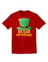 Little Leprechaun - St. Patrick's Day Adult Dark T-Shirt by TooLoud-Mens T-Shirt-TooLoud-Red-Small-Davson Sales