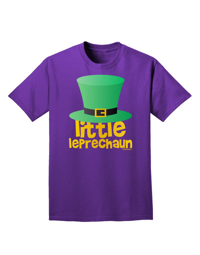 Little Leprechaun - St. Patrick's Day Adult Dark T-Shirt by TooLoud-Mens T-Shirt-TooLoud-Purple-Small-Davson Sales