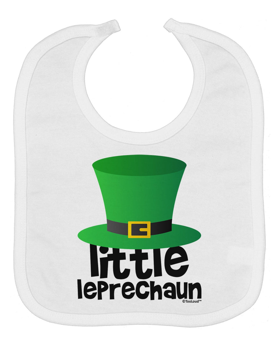 Little Leprechaun - St. Patrick's Day Baby Bib by TooLoud