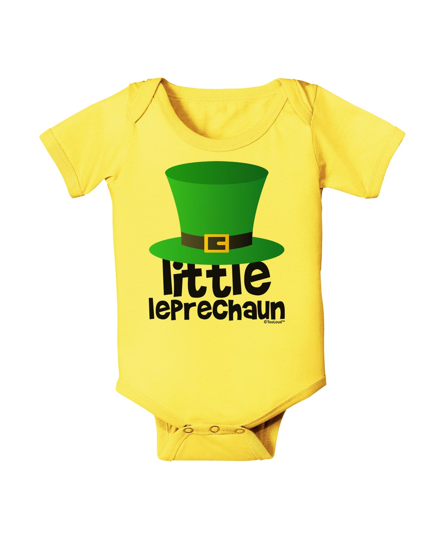 Little Leprechaun - St. Patrick's Day Baby Romper Bodysuit by TooLoud-TooLoud-Yellow-06-Months-Davson Sales