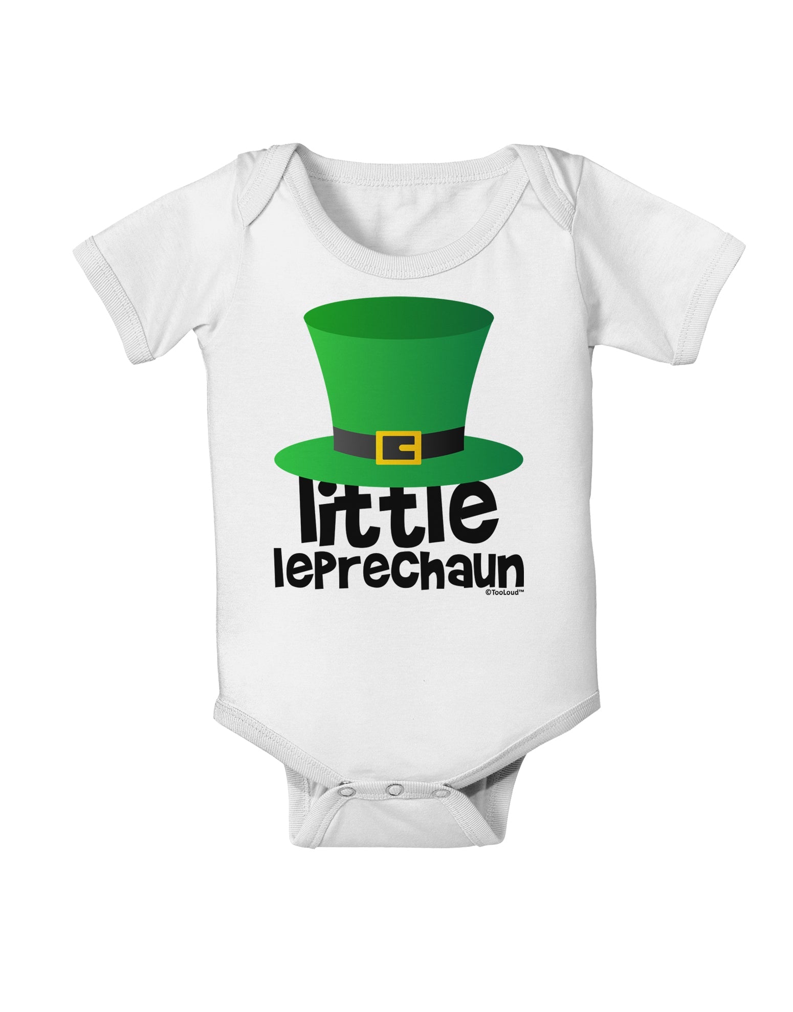 Little Leprechaun - St. Patrick's Day Baby Romper Bodysuit by TooLoud-TooLoud-White-06-Months-Davson Sales