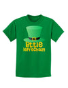 Little Leprechaun - St. Patrick's Day Childrens Dark T-Shirt by TooLoud-Childrens T-Shirt-TooLoud-Kelly-Green-X-Small-Davson Sales