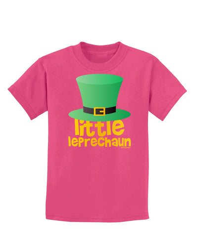 Little Leprechaun - St. Patrick's Day Childrens Dark T-Shirt by TooLoud-Childrens T-Shirt-TooLoud-Sangria-X-Small-Davson Sales