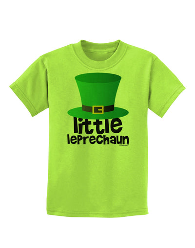 Little Leprechaun - St. Patrick's Day Childrens T-Shirt by TooLoud-Childrens T-Shirt-TooLoud-Lime-Green-X-Small-Davson Sales