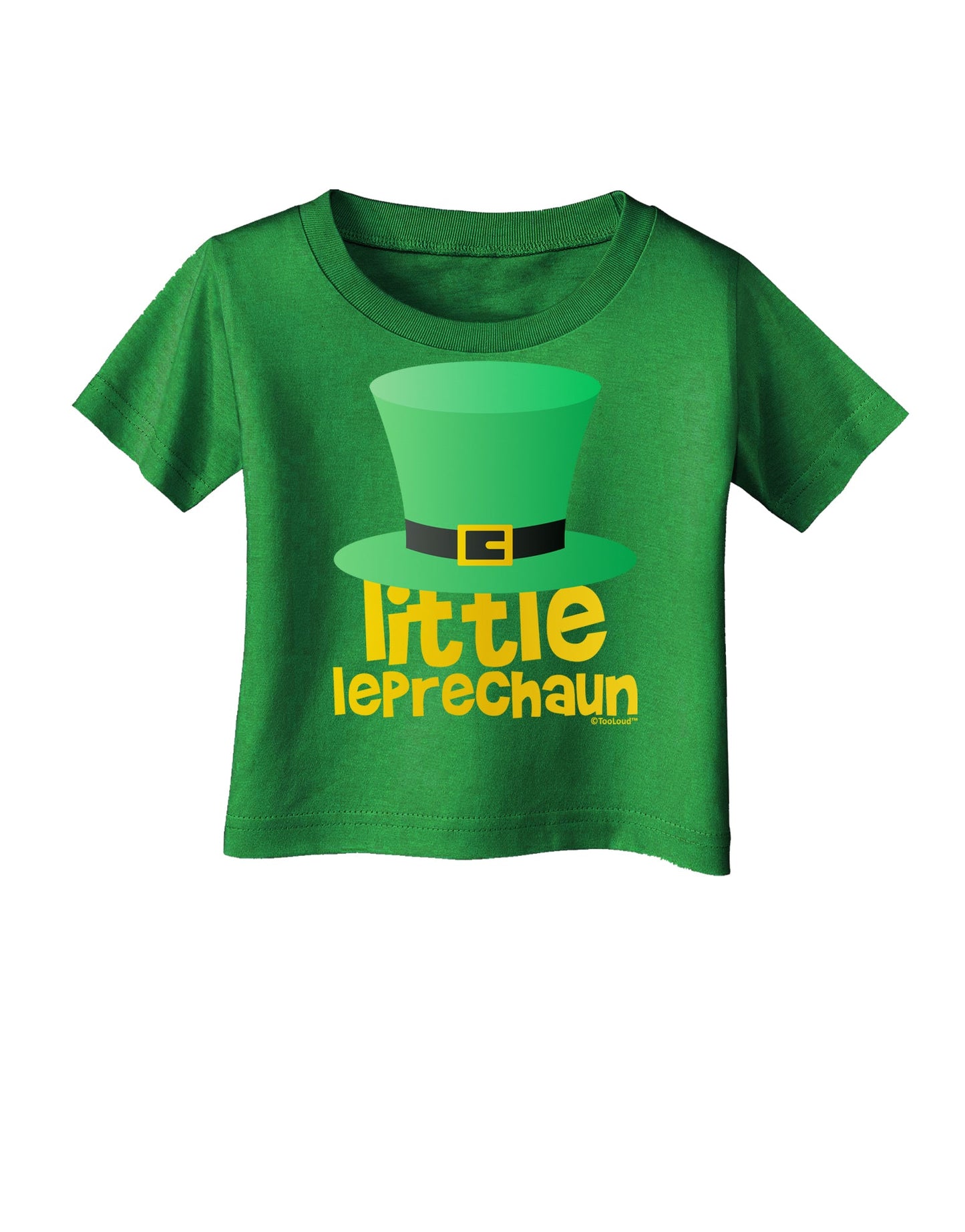 Little Leprechaun - St. Patrick's Day Infant T-Shirt Dark by TooLoud-Infant T-Shirt-TooLoud-Clover-Green-06-Months-Davson Sales