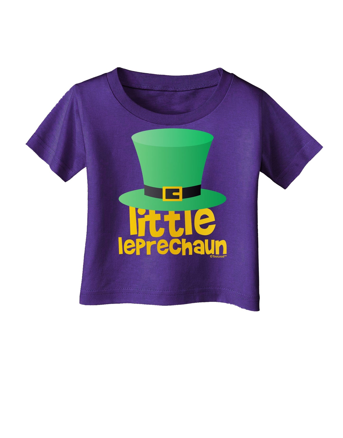 Little Leprechaun - St. Patrick's Day Infant T-Shirt Dark by TooLoud-Infant T-Shirt-TooLoud-Purple-06-Months-Davson Sales