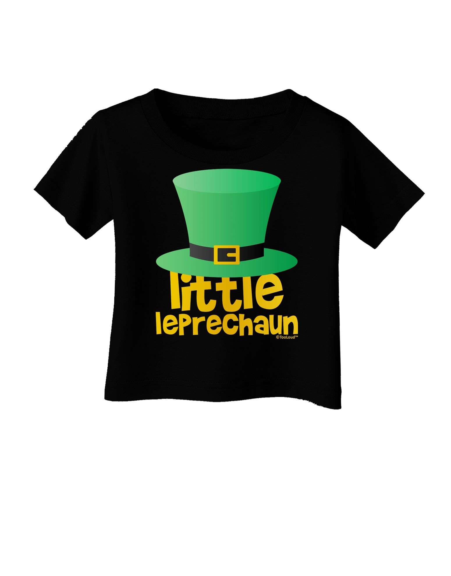 Little Leprechaun - St. Patrick's Day Infant T-Shirt Dark by TooLoud-Infant T-Shirt-TooLoud-Black-06-Months-Davson Sales