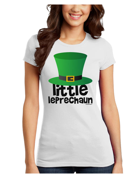 Little Leprechaun - St. Patrick's Day Juniors T-Shirt by TooLoud-Womens Juniors T-Shirt-TooLoud-White-Juniors Fitted X-Small-Davson Sales