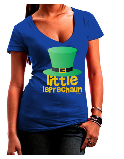 Little Leprechaun - St. Patrick's Day Juniors V-Neck Dark T-Shirt by TooLoud-Womens V-Neck T-Shirts-TooLoud-Royal-Blue-Juniors Fitted Small-Davson Sales