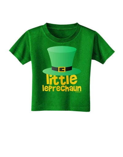 Little Leprechaun - St. Patrick's Day Toddler T-Shirt Dark by TooLoud-Toddler T-Shirt-TooLoud-Clover-Green-2T-Davson Sales