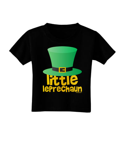 Little Leprechaun - St. Patrick's Day Toddler T-Shirt Dark by TooLoud-Toddler T-Shirt-TooLoud-Black-2T-Davson Sales