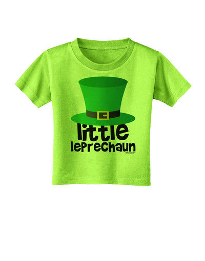 Little Leprechaun - St. Patrick's Day Toddler T-Shirt by TooLoud-Toddler T-Shirt-TooLoud-Lime-Green-2T-Davson Sales