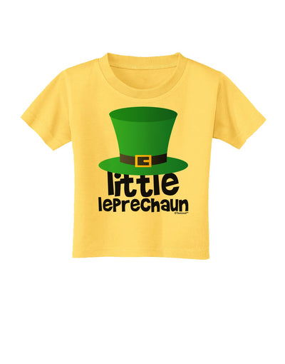 Little Leprechaun - St. Patrick's Day Toddler T-Shirt by TooLoud-Toddler T-Shirt-TooLoud-Yellow-2T-Davson Sales