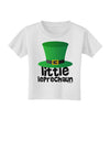 Little Leprechaun - St. Patrick's Day Toddler T-Shirt by TooLoud-Toddler T-Shirt-TooLoud-White-2T-Davson Sales