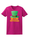 Little Leprechaun - St. Patrick's Day Womens Dark T-Shirt by TooLoud-Womens T-Shirt-TooLoud-Hot-Pink-Small-Davson Sales