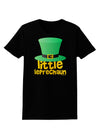 Little Leprechaun - St. Patrick's Day Womens Dark T-Shirt by TooLoud-Womens T-Shirt-TooLoud-Black-X-Small-Davson Sales