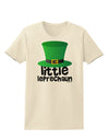 Little Leprechaun - St. Patrick's Day Womens T-Shirt by TooLoud-Mens T-Shirt-TooLoud-Natural-X-Small-Davson Sales