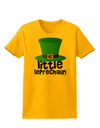 Little Leprechaun - St. Patrick's Day Womens T-Shirt by TooLoud-Mens T-Shirt-TooLoud-Gold-X-Small-Davson Sales