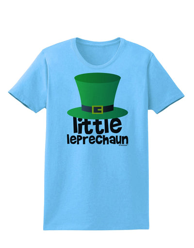 Little Leprechaun - St. Patrick's Day Womens T-Shirt by TooLoud-Mens T-Shirt-TooLoud-Aquatic-Blue-X-Small-Davson Sales