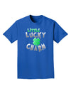 Little Lucky Charm Adult Dark T-Shirt-Mens T-Shirt-TooLoud-Royal-Blue-Small-Davson Sales