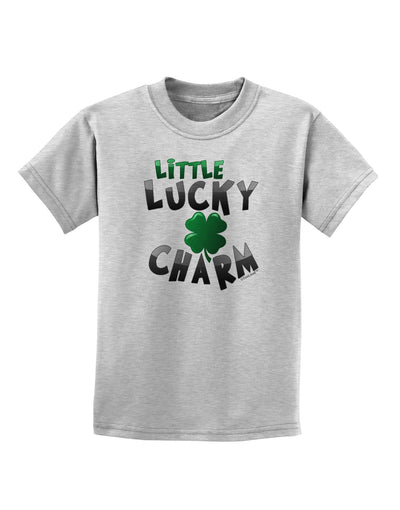 Little Lucky Charm Childrens T-Shirt-Childrens T-Shirt-TooLoud-AshGray-X-Small-Davson Sales