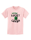 Little Lucky Charm Childrens T-Shirt-Childrens T-Shirt-TooLoud-PalePink-X-Small-Davson Sales