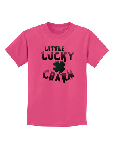 Little Lucky Charm Childrens T-Shirt-Childrens T-Shirt-TooLoud-Sangria-X-Small-Davson Sales